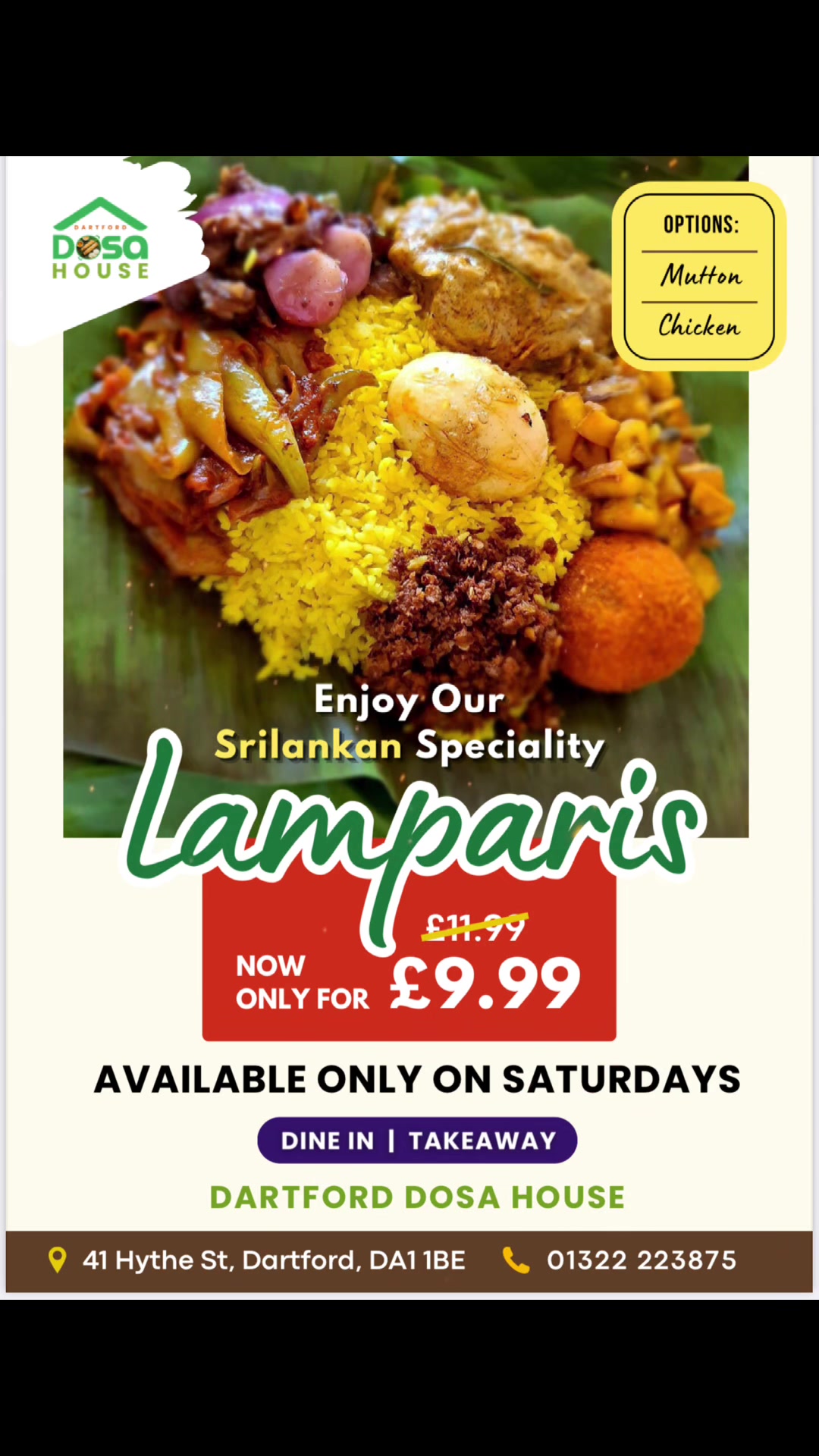 @Dartford Dosa House