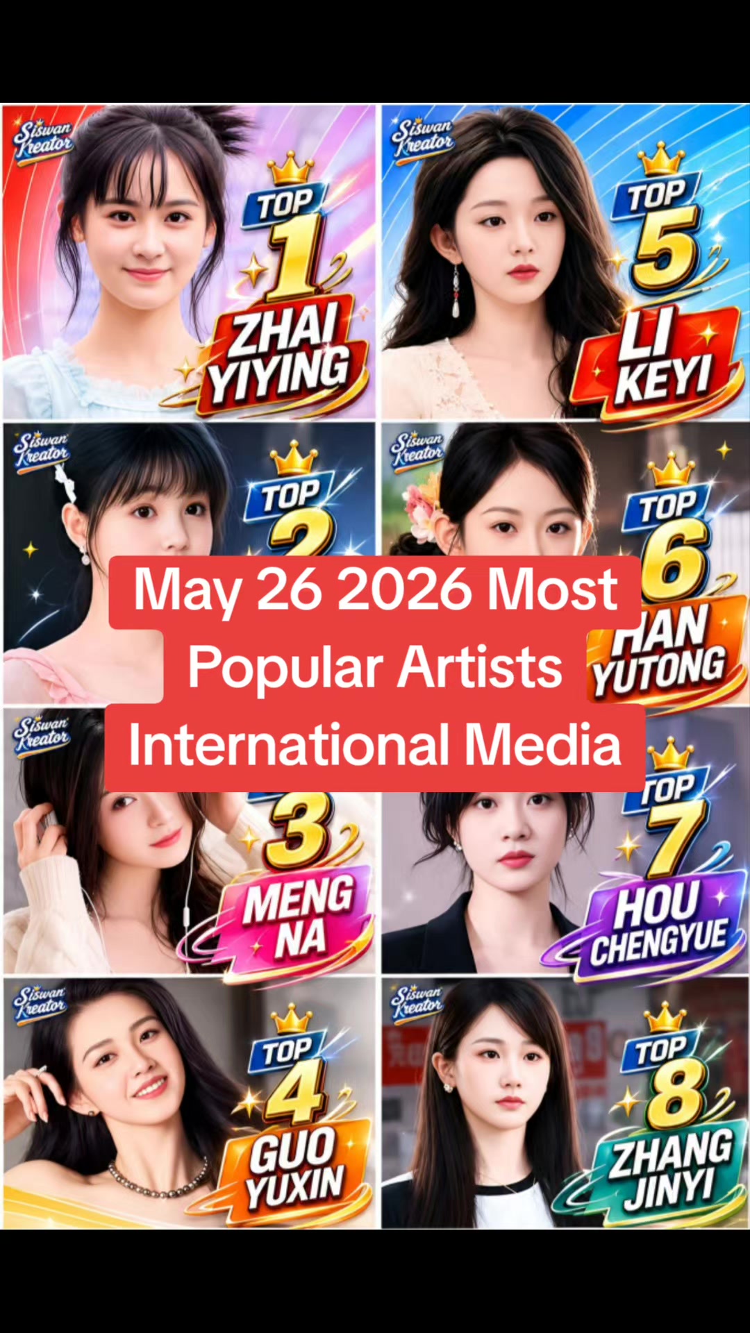 @Zhai.Yiying International💚🙏