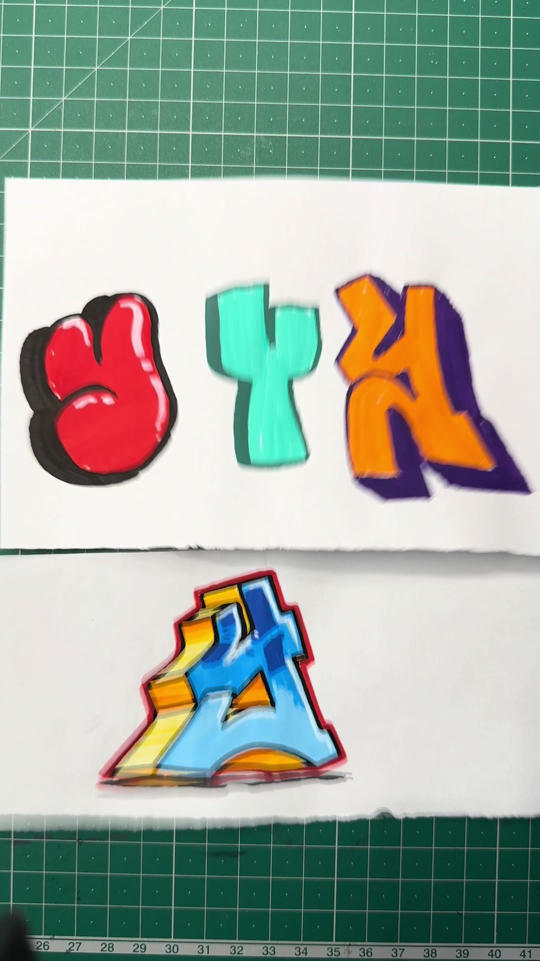 @Como dibujar Graffiti