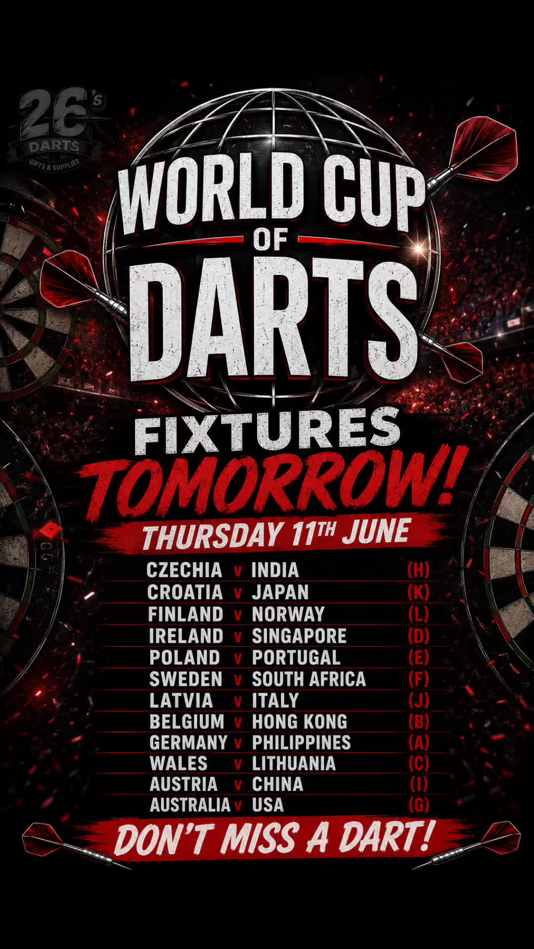 @26's Darts Gifts & Supplies