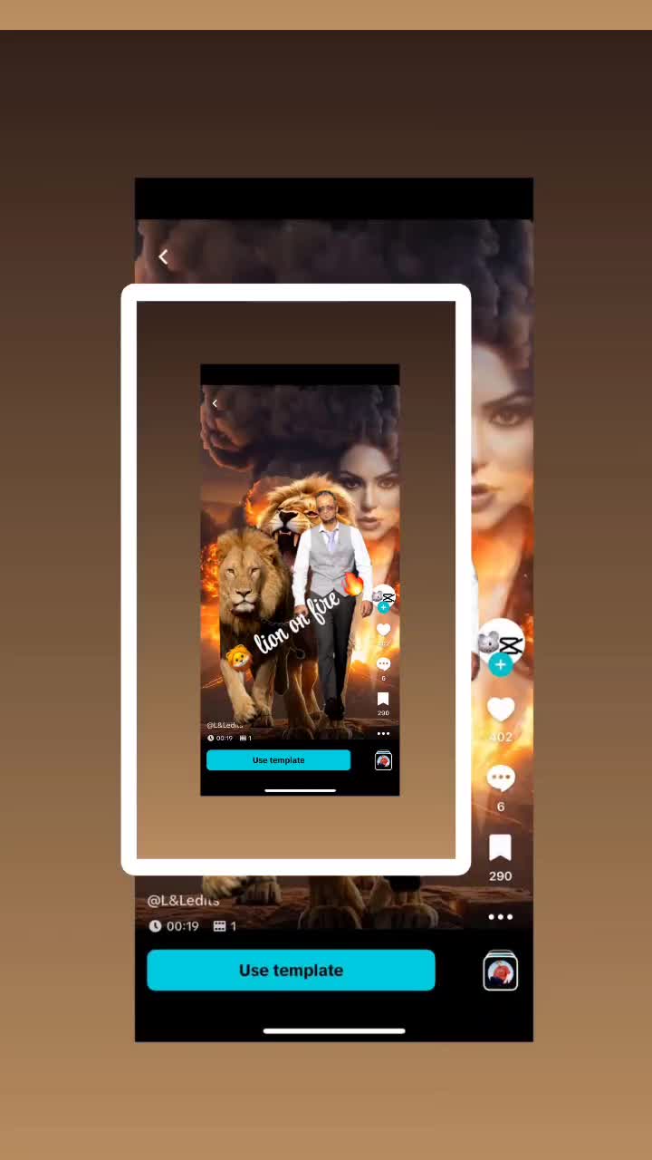 @✨️💥Lion💫On 💥Fire 🔥❤️&zwj;🔥