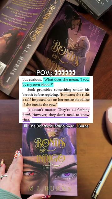 @M. L. Burns  🖤🗡️🌶️ Author