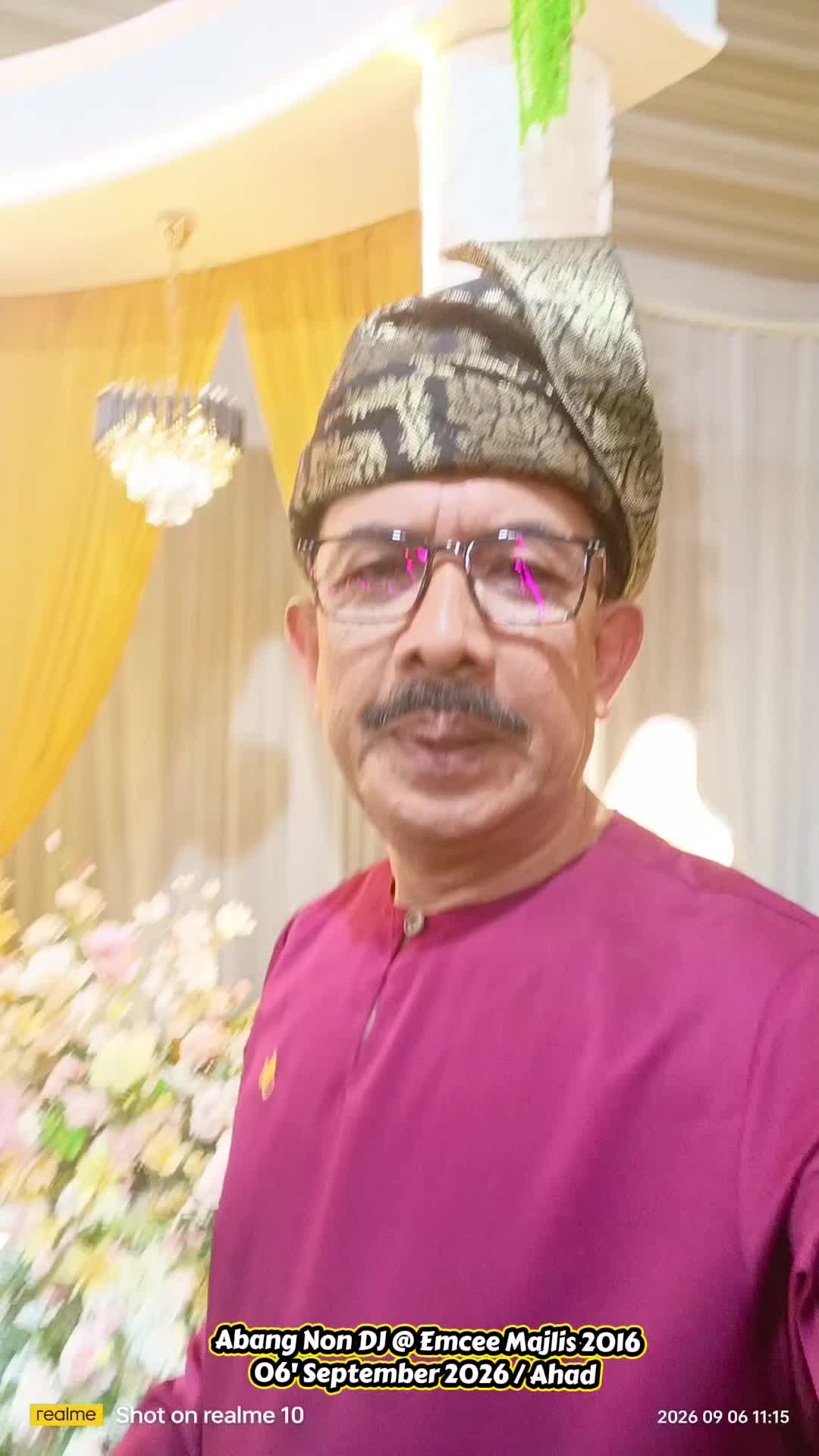 @ABANG NON DJ @ EMCEE MAJLIS