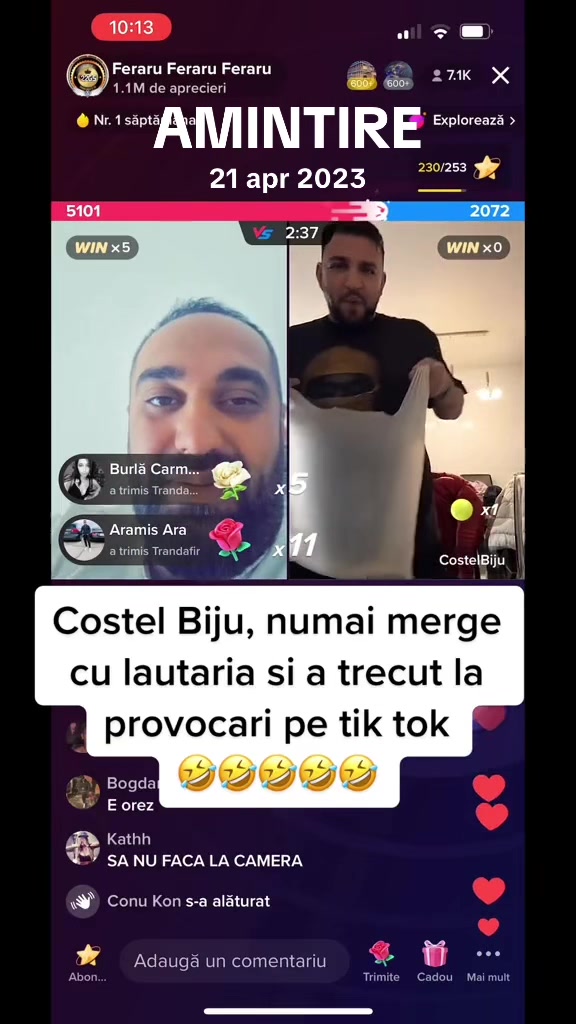 @D&rsquo;ale Tiktokului