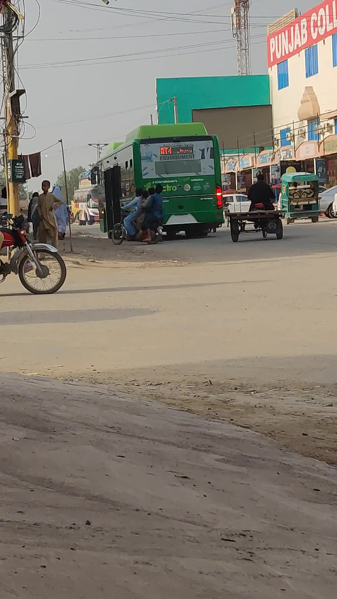 @Punjab Green Bus