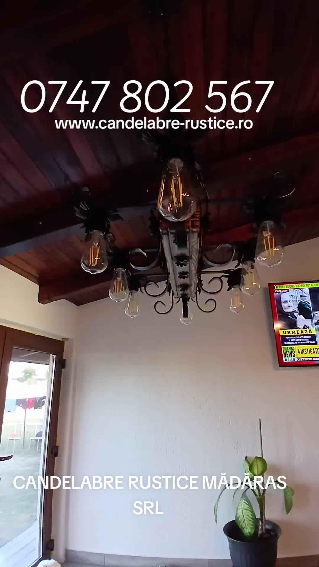 @CANDELABRE RUSTICE