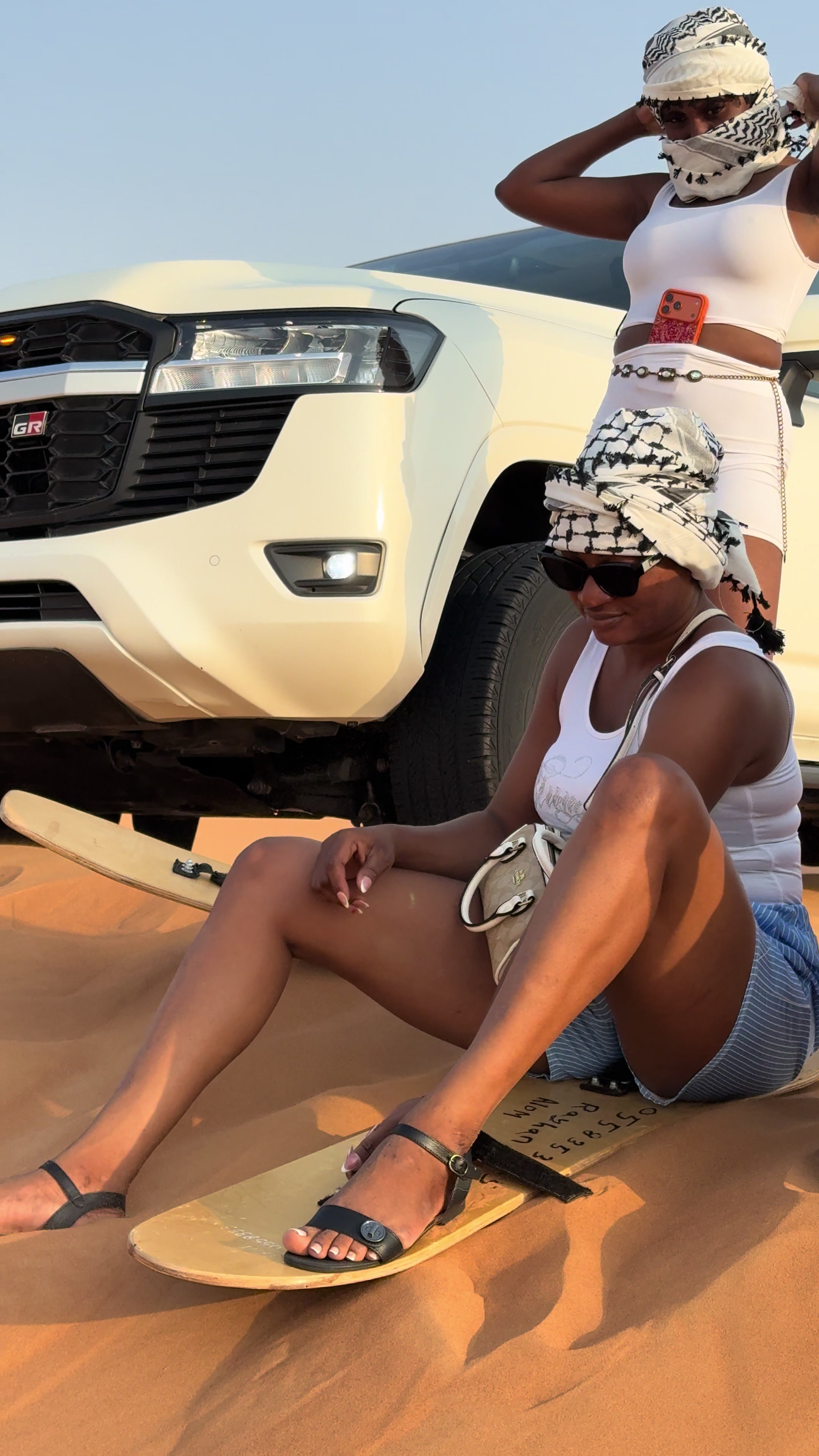 @Golden sand desert safari