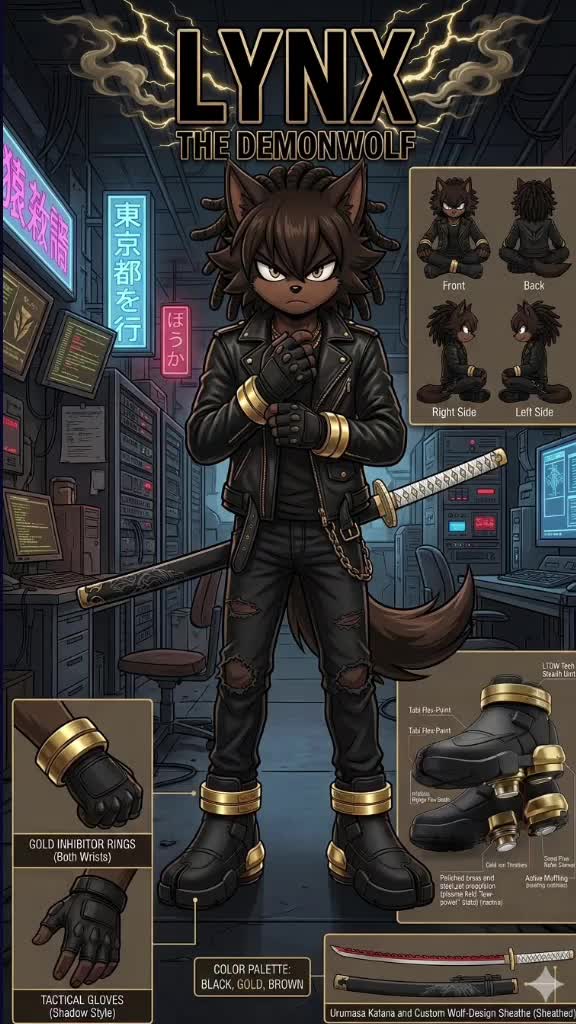 @🐺🏍Lynx The Demon Wolf🏍🐺