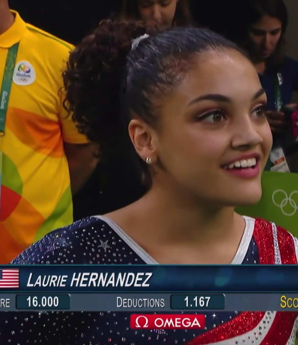 @Laurie Hernandez
