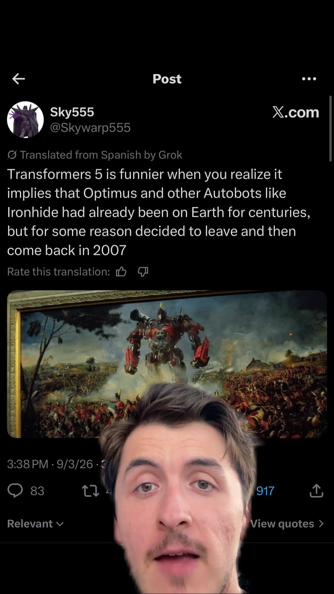 @🦇🎭Starscream🎭🦇