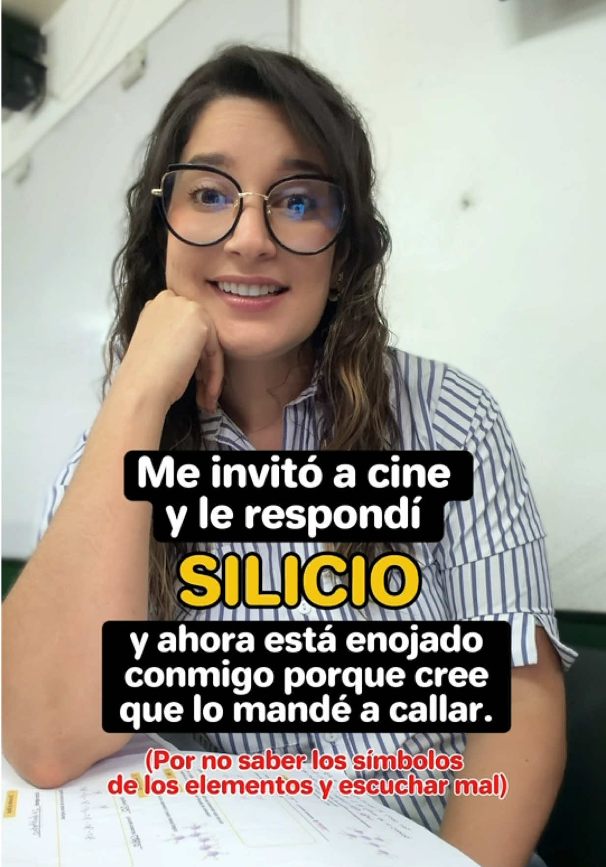@Tati La profe de Qu&iacute;mica