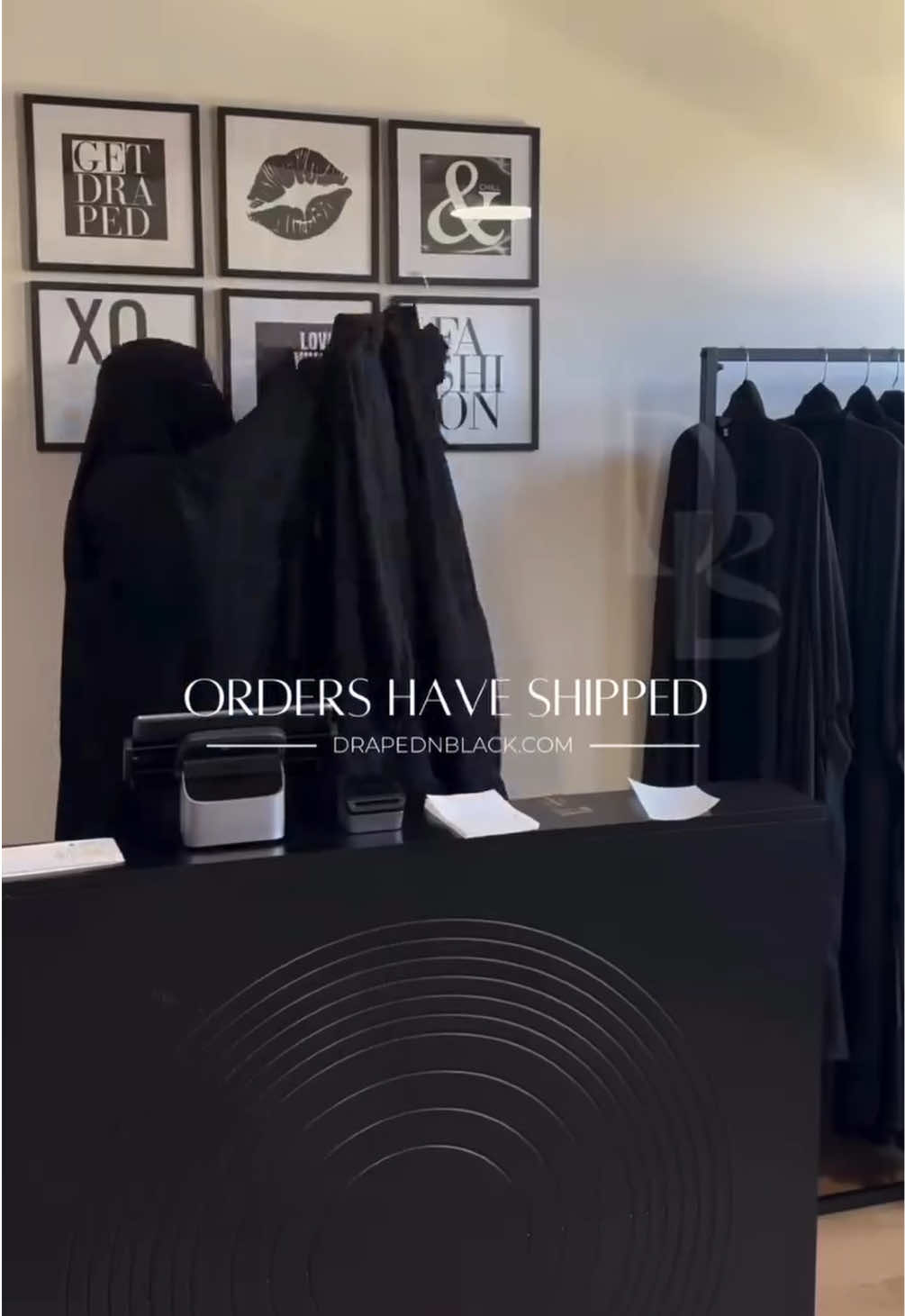 @Draped In Black