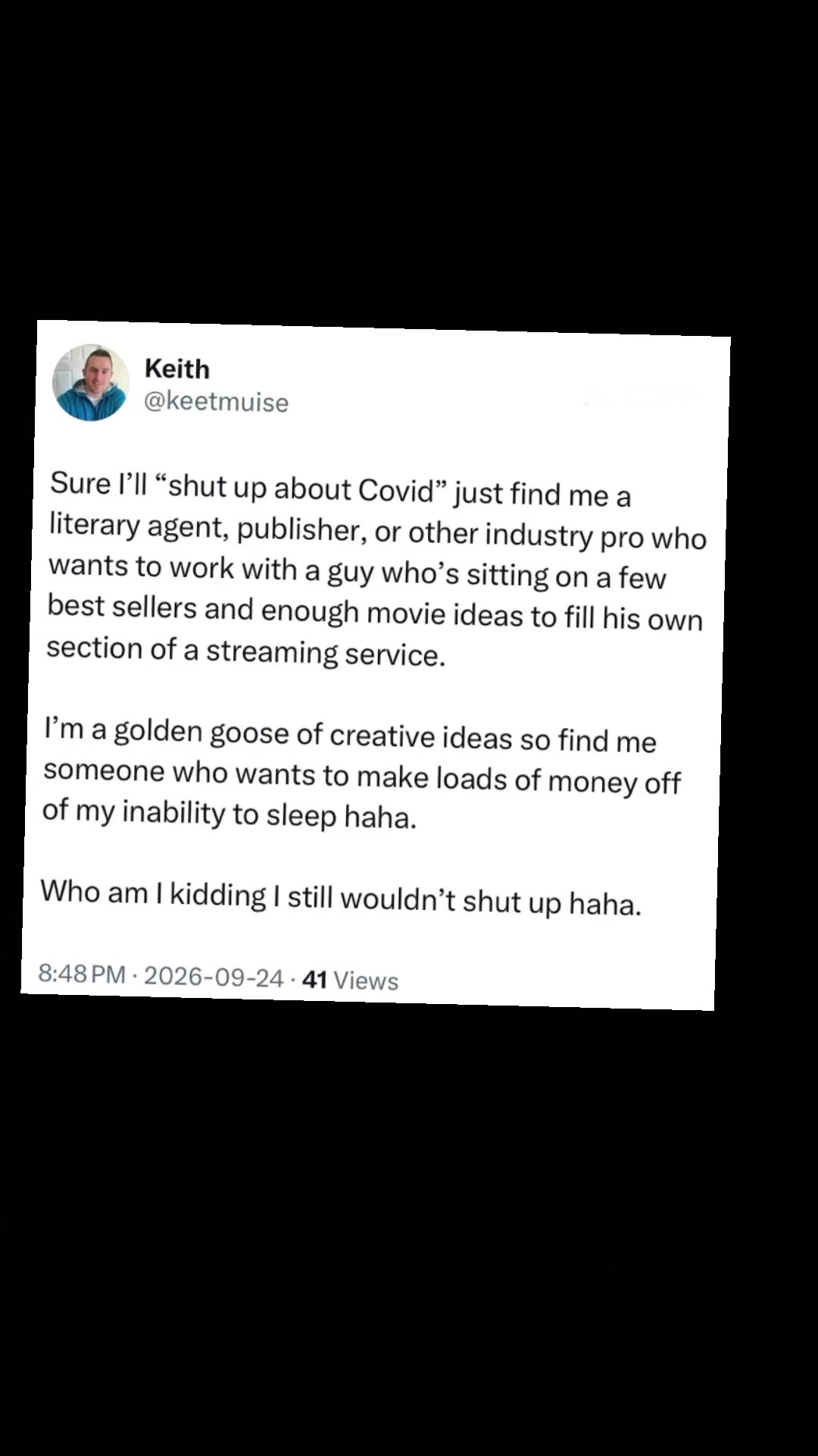 @Keith Muise