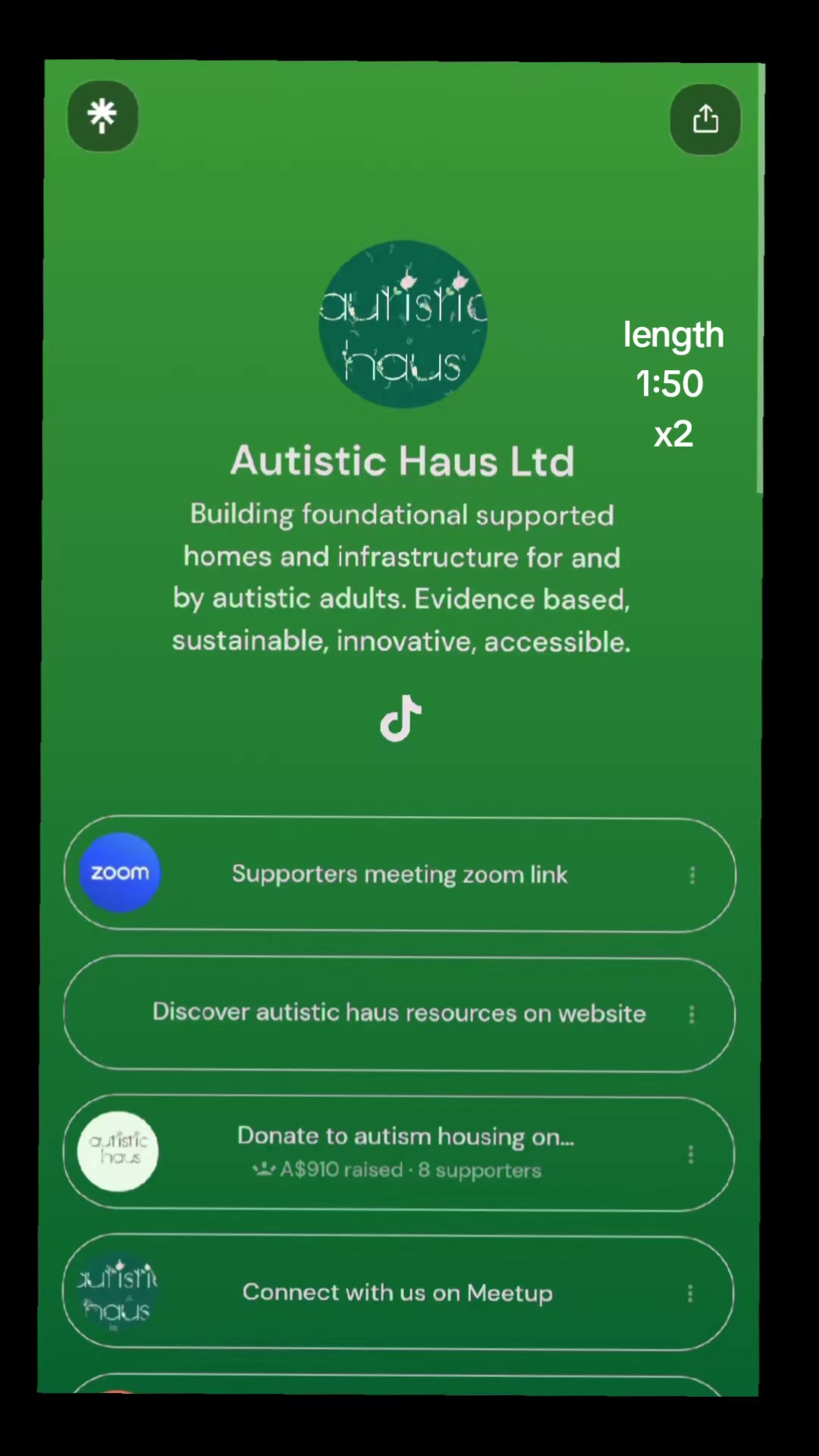 @Autistic Haus nonprofit org