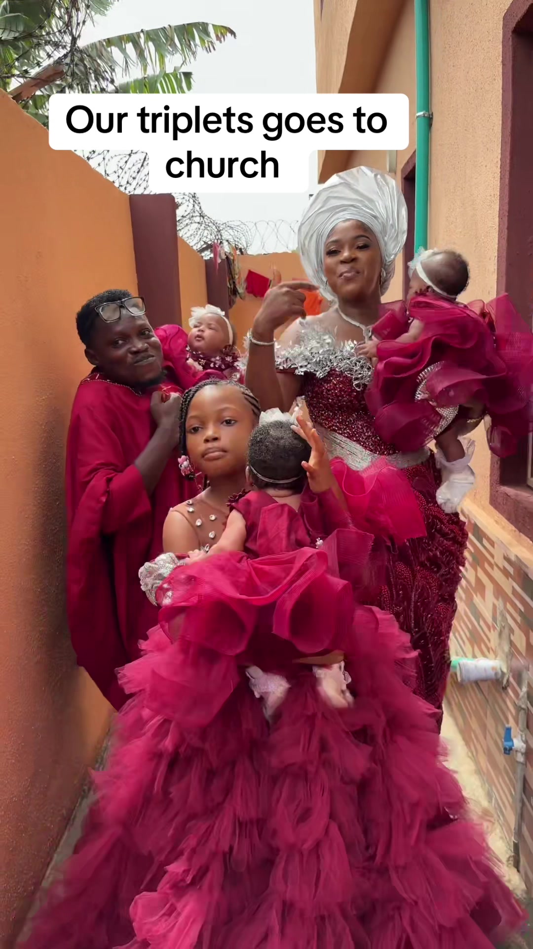 @Madam oyin and family