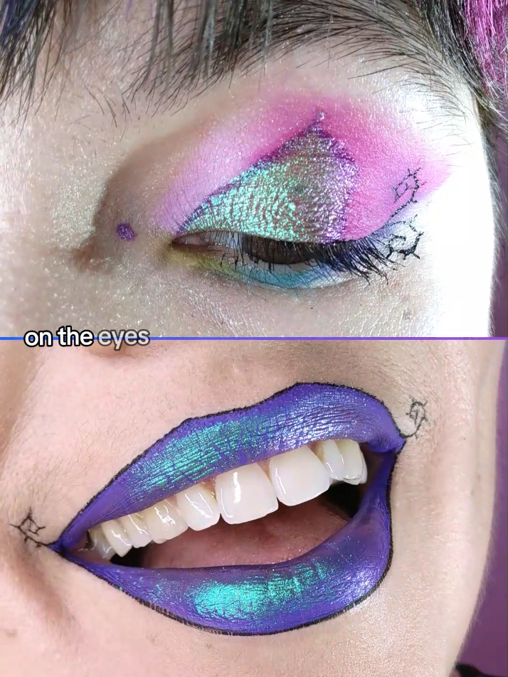 @TheMirrorBeauty lip art 💋🌈💄