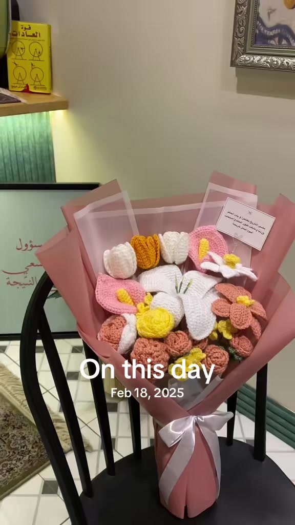 @crochet flower