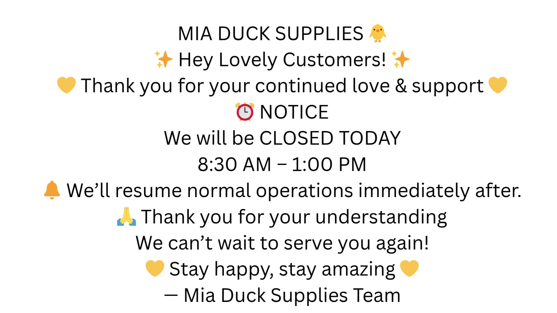 @Miaduck jogoo Rd