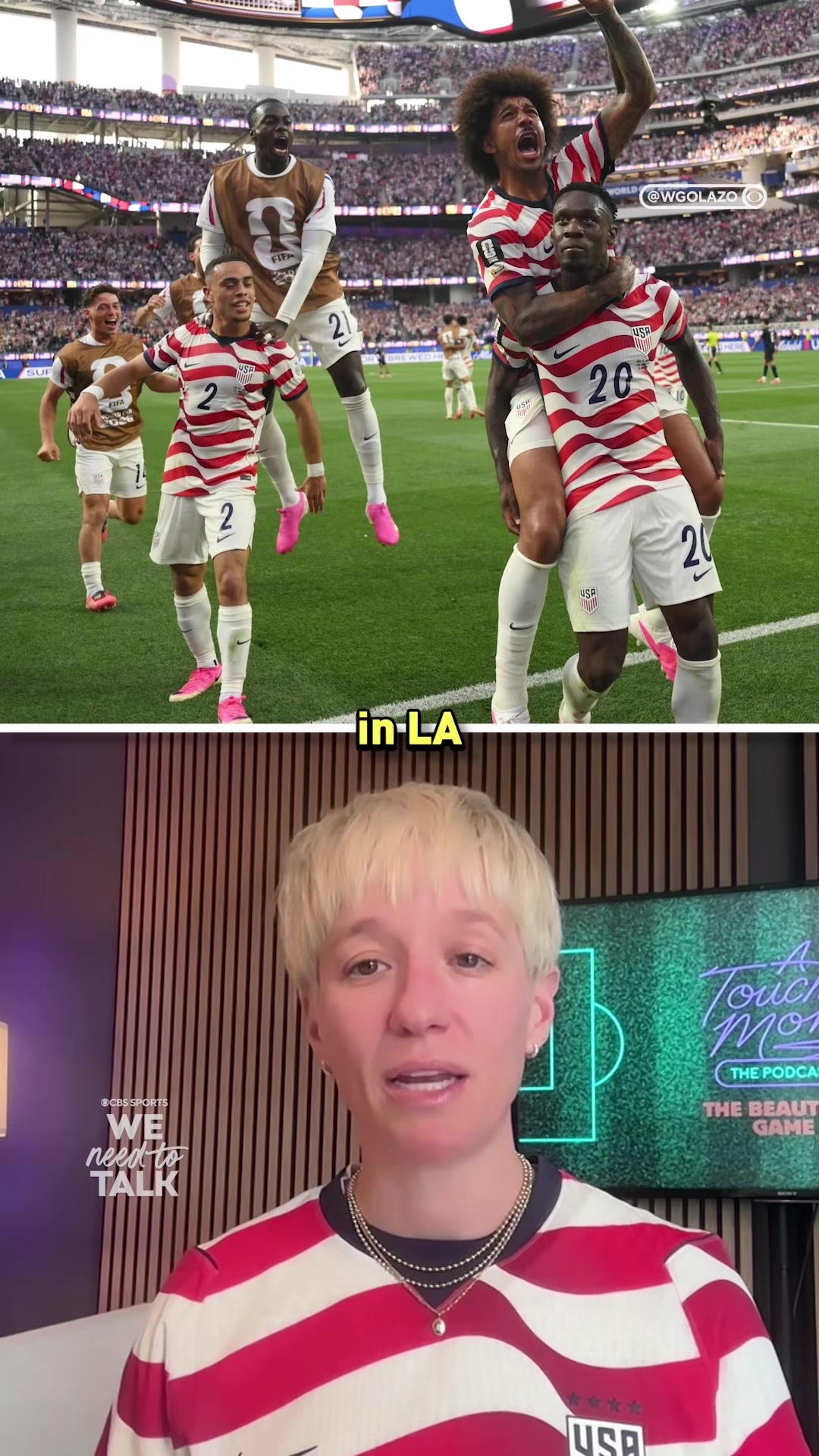 @CBS Sports W Golazo