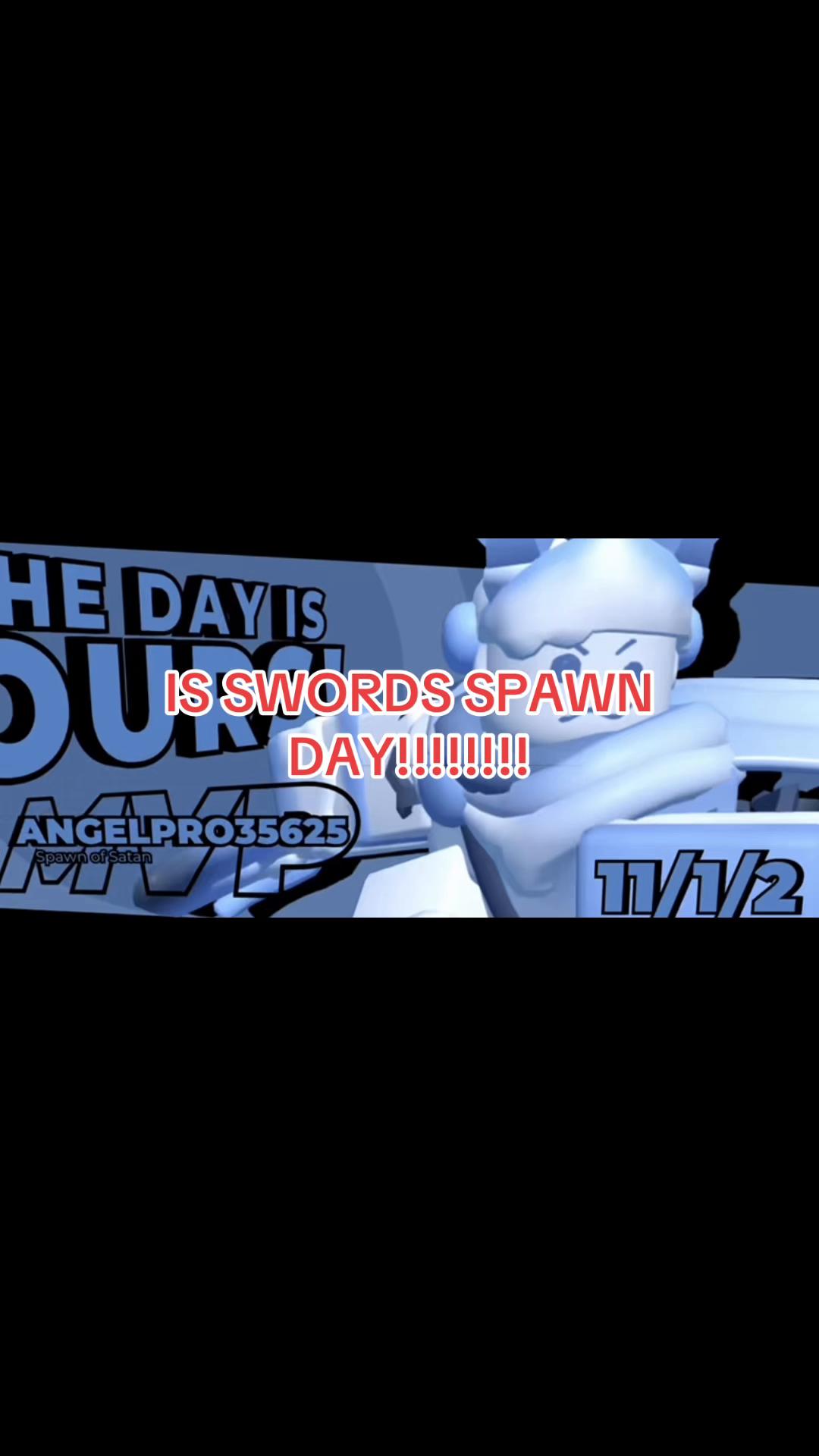 @HAPPY SPAWNDAY SWORD 🗡️ 🔴🔴