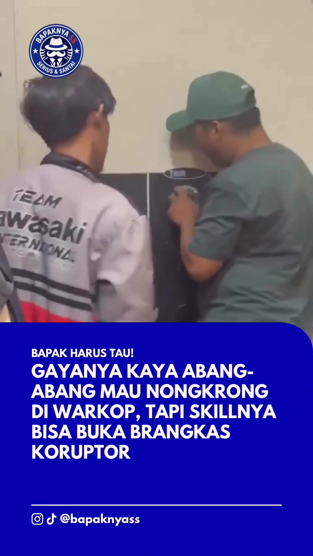 @Bapaknya Serius dan seru