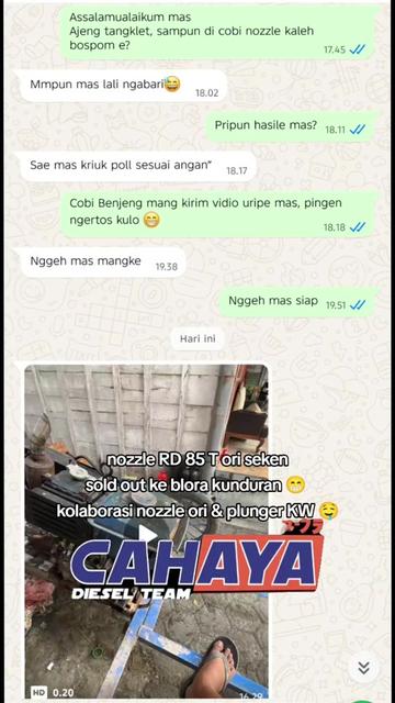 @CAHAYA DIESEL PWD