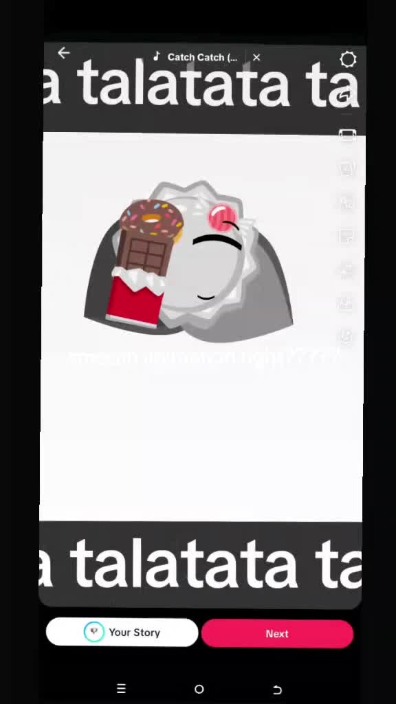 @emoji cat black candy