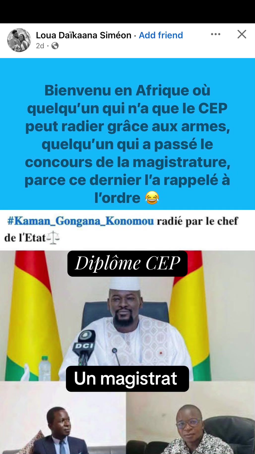 @Guinée Alerte 🚨