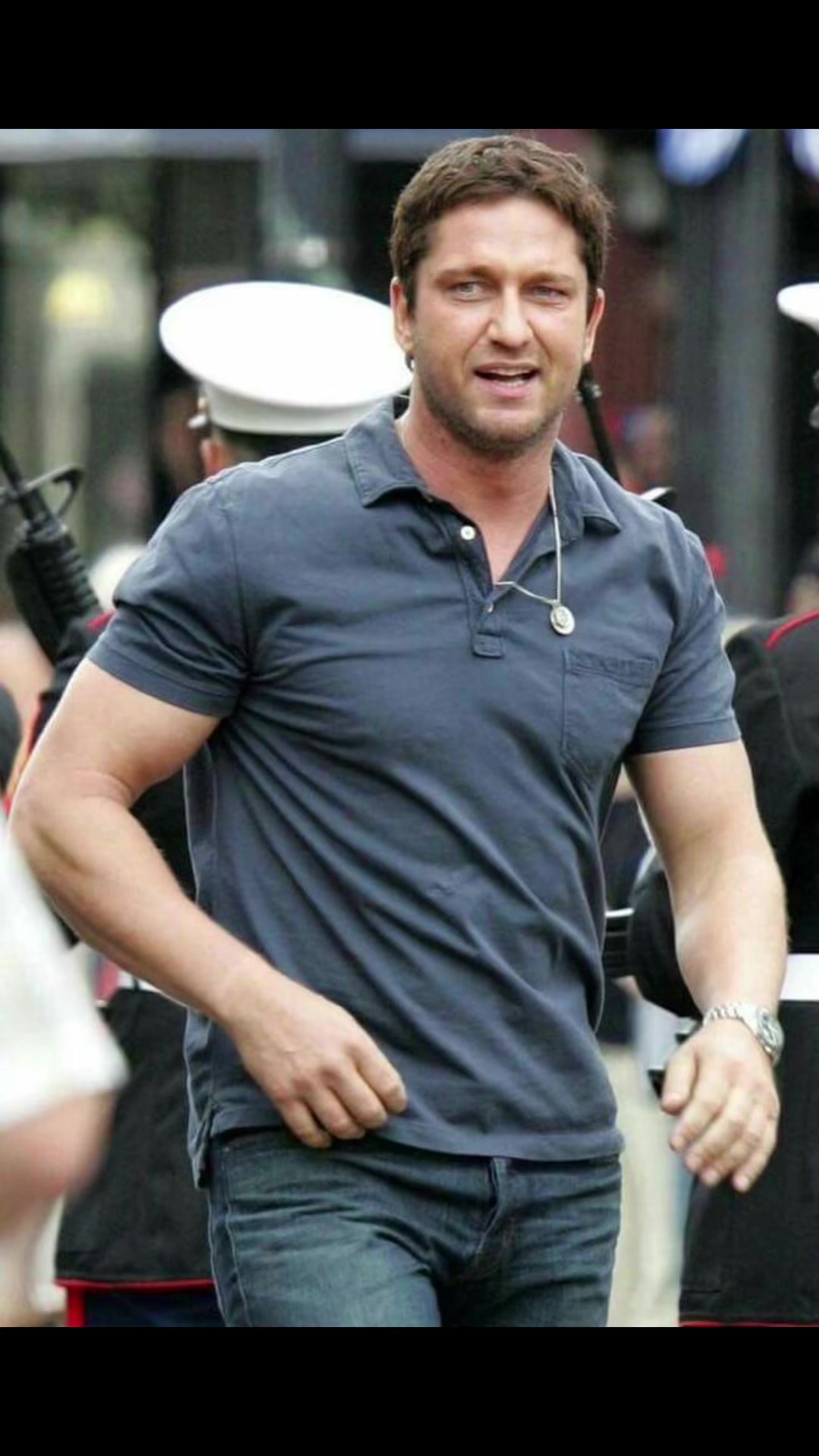 @Gerard Butler for real