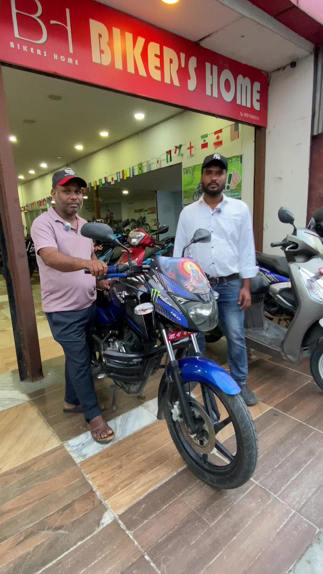 @Bikers home