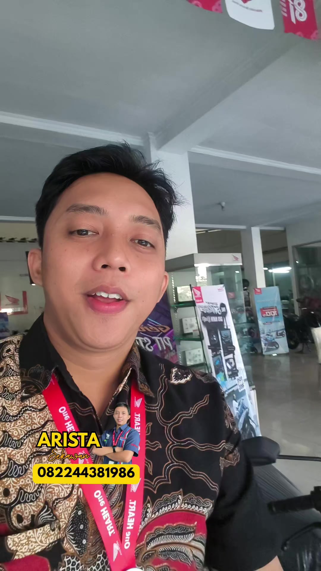 @Arista Honda Sekawan motor