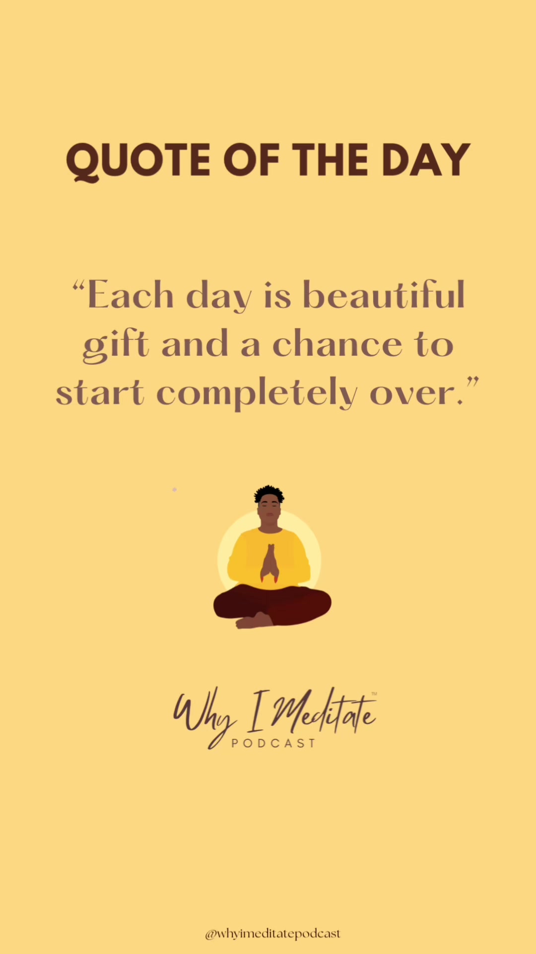 @Why I Meditate Podcast