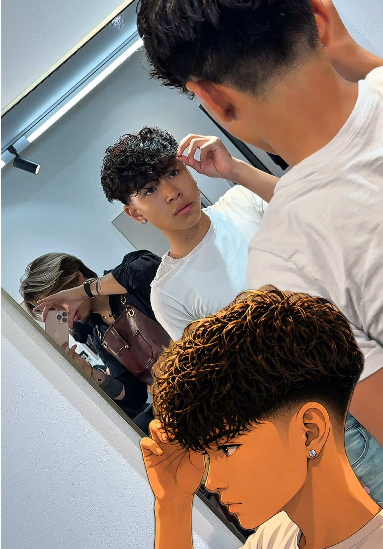 @海外風ヘア職人　KENT .【スペインカール.短髪】