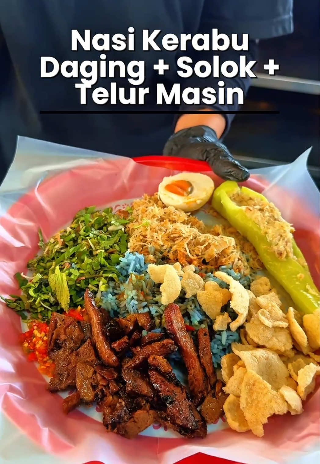 @Nasi Kerabu Moknab Maluri KL