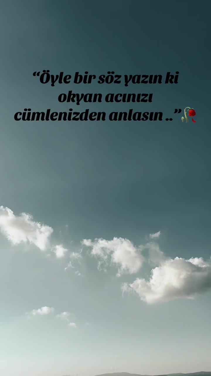 @Stori sayfam 🥀