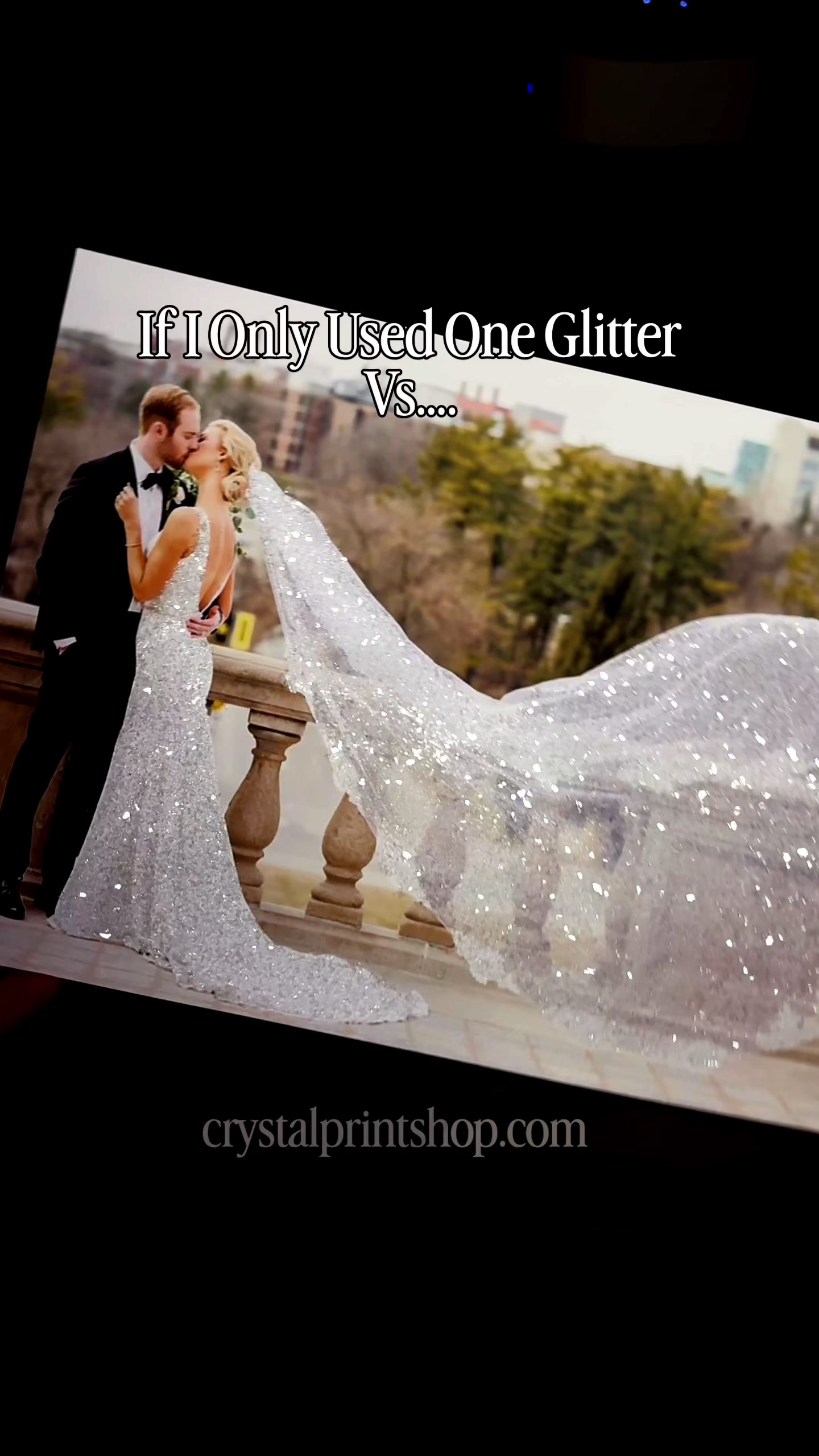 @CrystalPrints&trade; Glitter Photos
