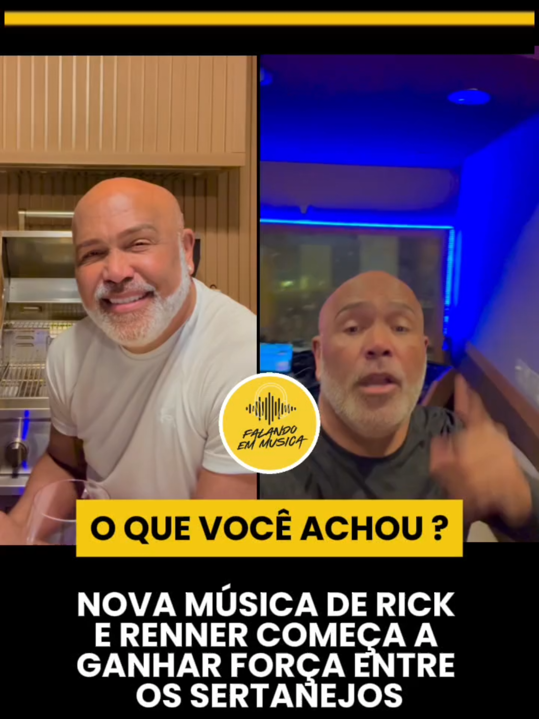 @Falando em música