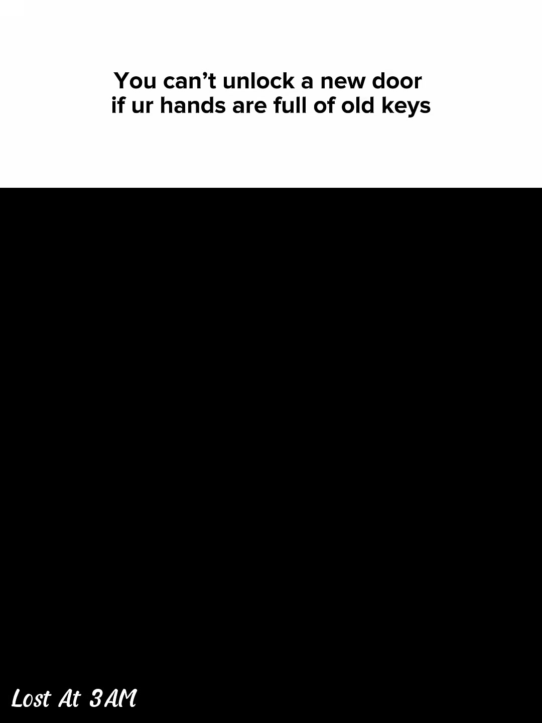 @Lost At 3AM