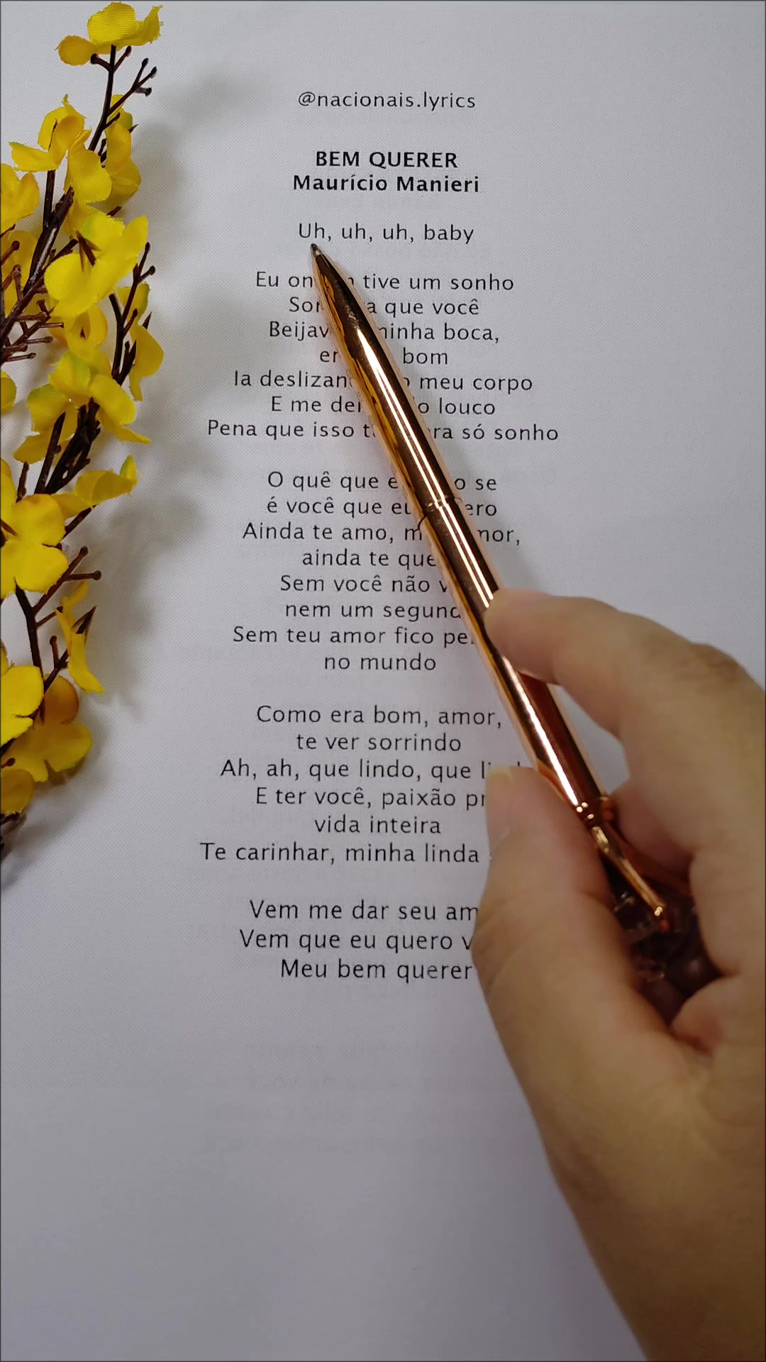 @nacionais lyrics