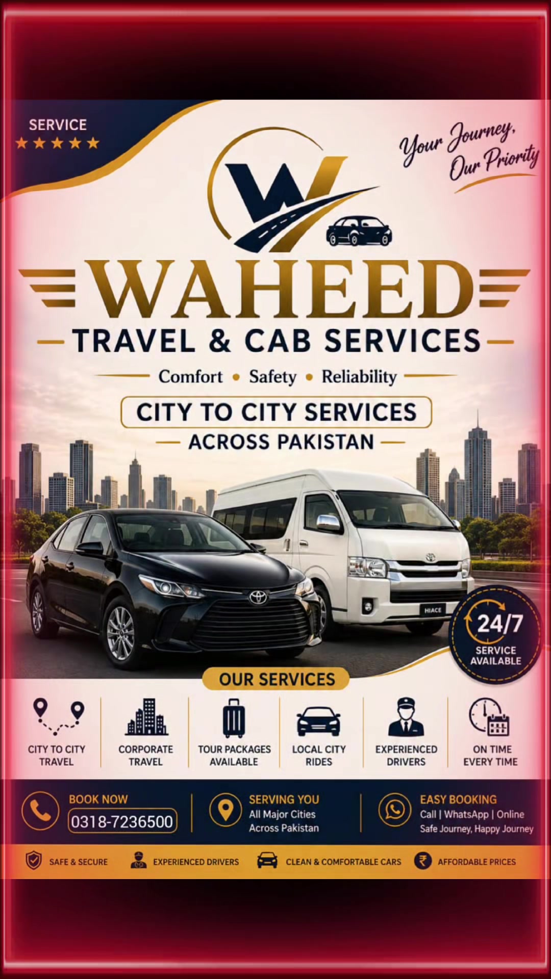 @Waheed Travel & Cab Service's