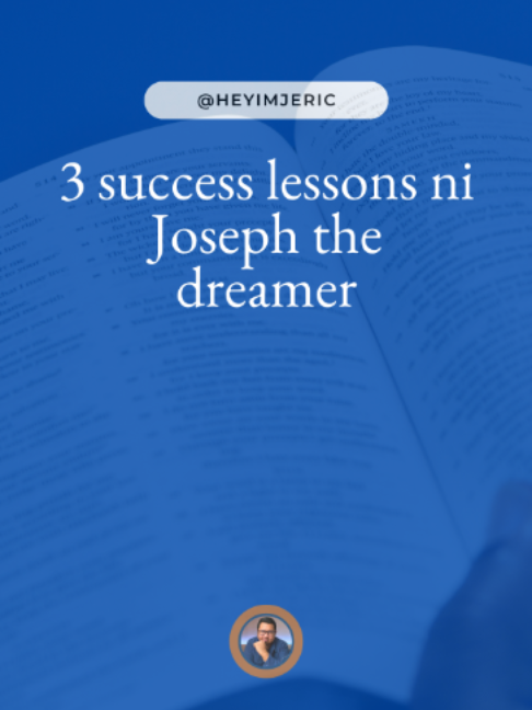 @Jeric Timbang |BiblicalFinance