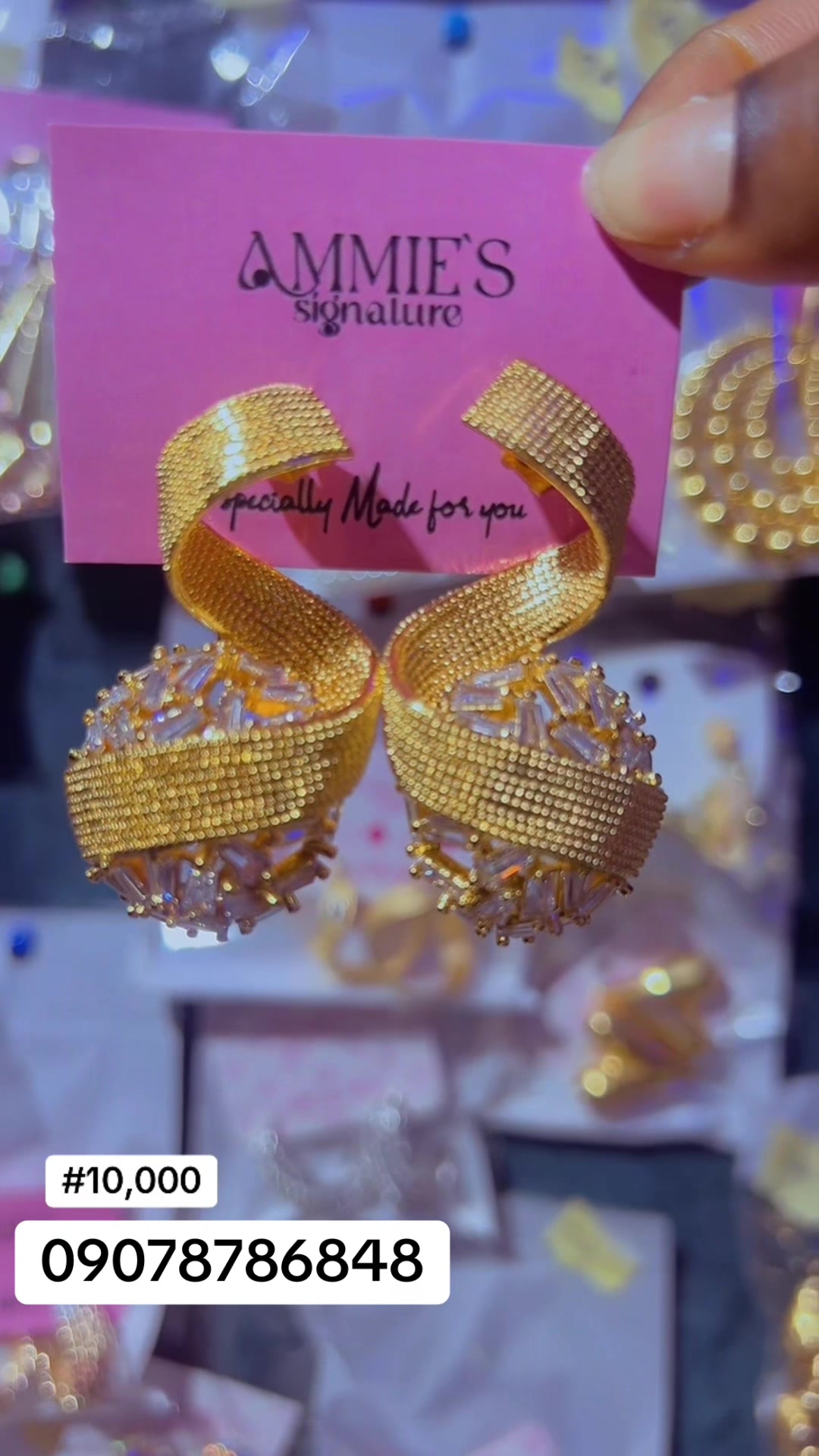 @Ammiesignature jewelry/makeup
