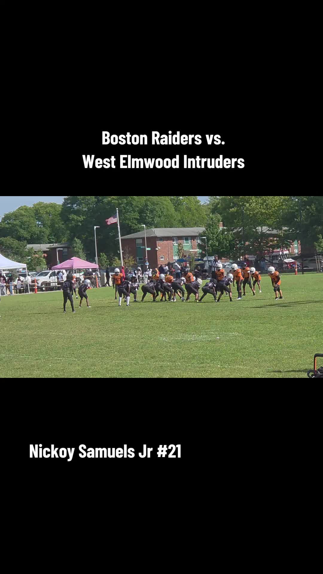@Nickoy Samuels Jr. Football