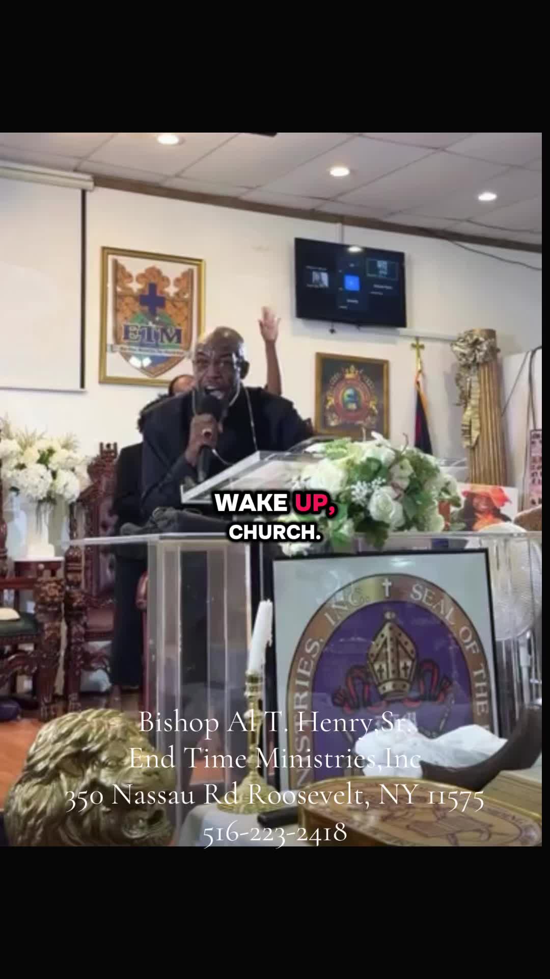 @Bishop Al T. Henry, Sr