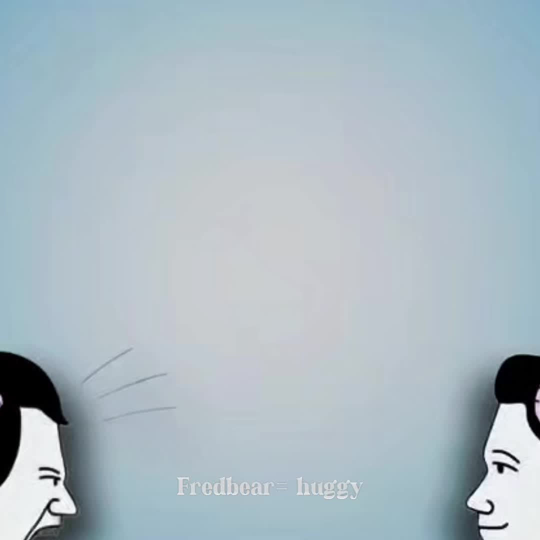 @Fredbear = huggy Fnaf