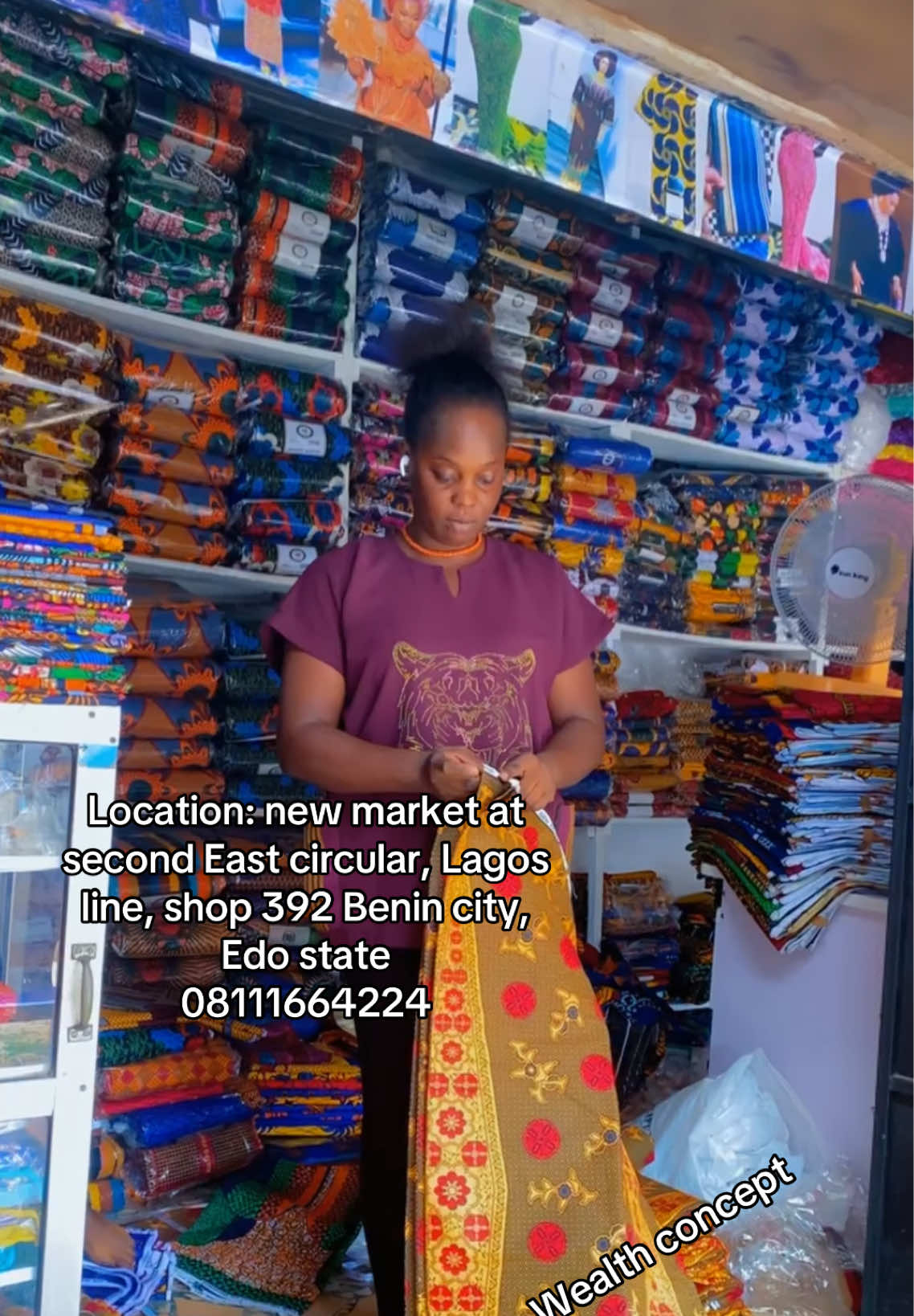 @HOME OF TEXTILE &GELE IN BENIN