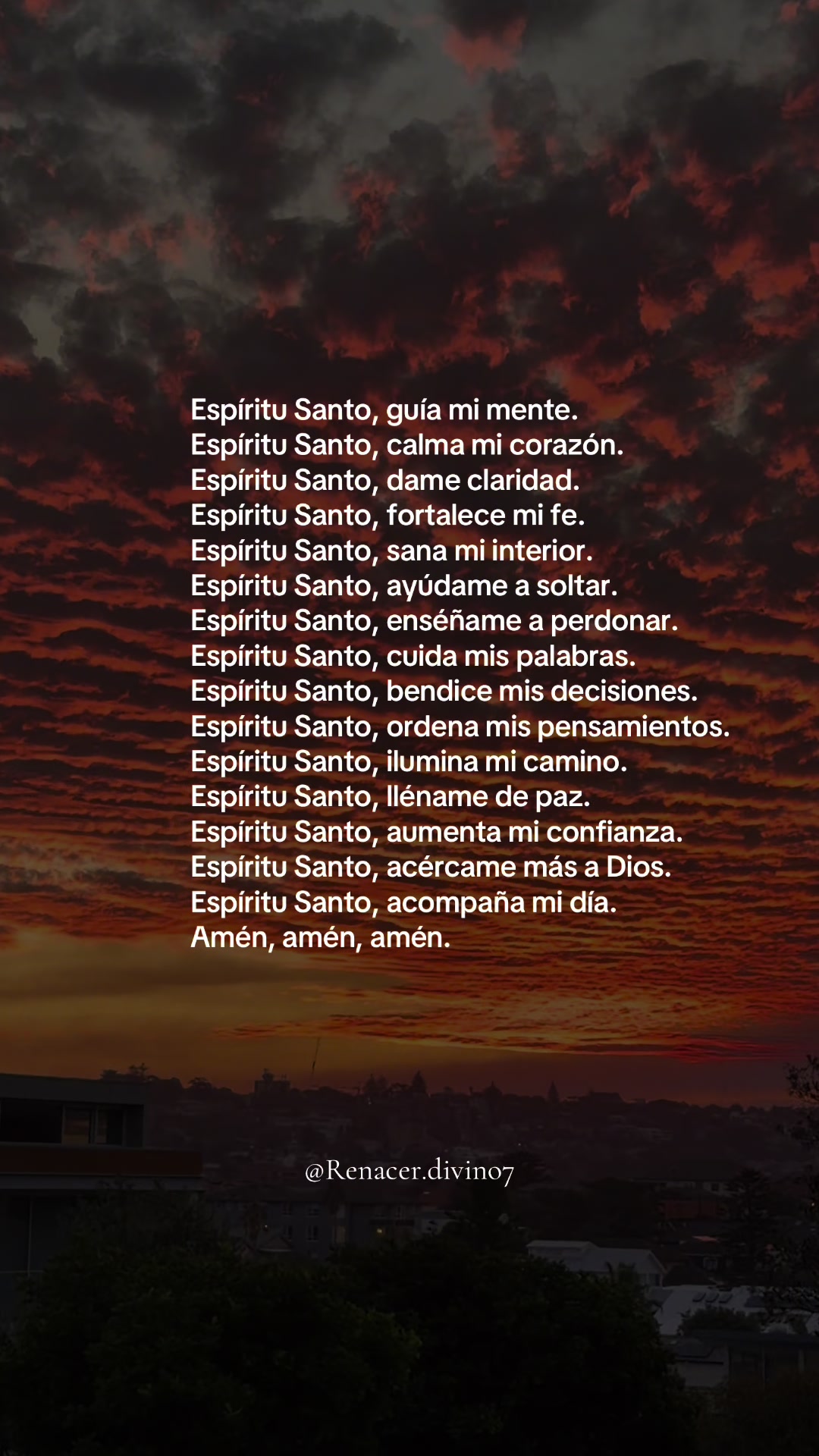 @Renacer Divino ✨ Oraciones 🙏