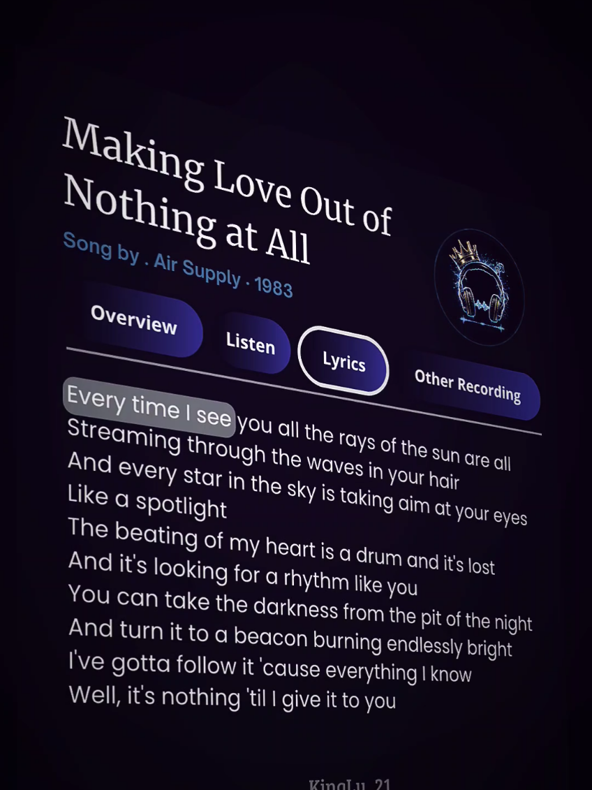@King Lyrics21