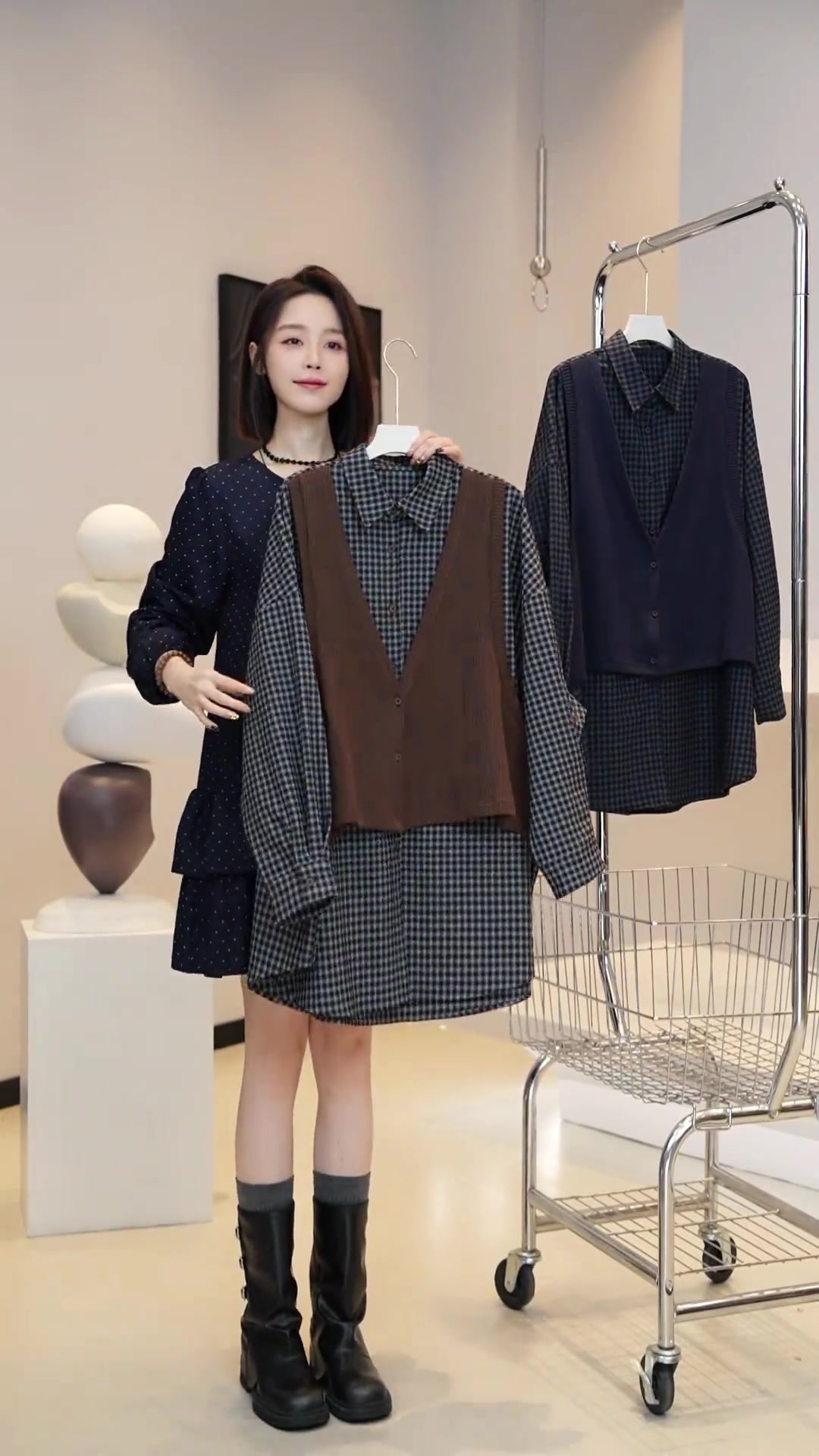 @레인보우 여성복 매장