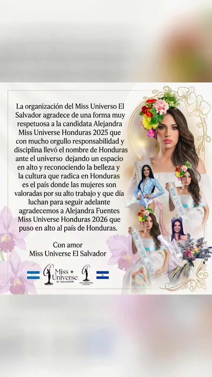 @Fans Miss universe El Salvador